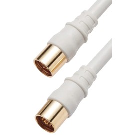 DX Antenna TV Connection Cable (8 m) (White) 4JW8SSS(B)