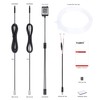 TABEN Car Interior Ambient Lighting Kits 3 Meters Fiber Optic