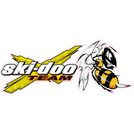 Team Ski-Doo Killer Bee Decal 12"