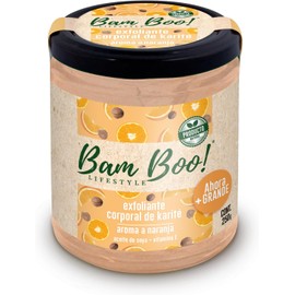 Exfoliante Corporal Karité Naranja y Base Aceite Aroma Vainilla 250g Bam Boo! Lifestyle (Karité Aroma Naranja)