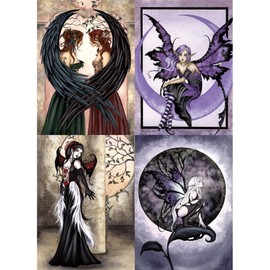 Tree-Free Greetings Fairies by Amy Brown All Occasion Card Assortment, 5 x 7 Inches, 8 Cards and Envelopes per Set (GA31637)