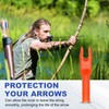PATIKIL Archery Arrows Nocks 4.2mm, 12 Pack Plastic Insert Arrow