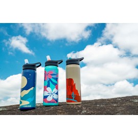 Camelback Eddie Plus Stainless Steel 25.5 fl oz (750 ml) Infinity Jungle Water Bottle, Vacuum Insulated