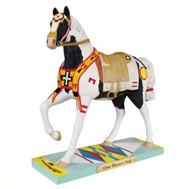 Trail of Painted Ponies Crow Warrior's Pride Horse Figurine 4049714 Pony New