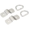 Nissa Chain P-10140 Nickel D-Ring & Can Seat 0.8 inches