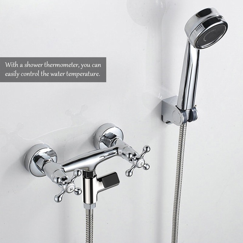 LED Display Celsius Home Water Shower Thermometer Flow Water Temperature