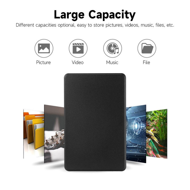 750GB USB2.0 Portable Hard Disk Mobile Hard Drive High-speed Transmission