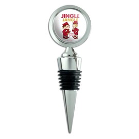 Year Without a Santa Claus Jingle Jangle Wine Bottle Stopper