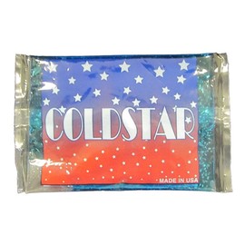 Coldstar Reusable Hot/Cold Cryotherapy Gel Ice Packs, 4.5" x 7" - Pack of 6