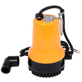 50W ROADFAR Submersible Sump Pump 4.5M fand/h Clean/Dirty Water Pump DC12V Compressed Water Pump Garden Irrigation