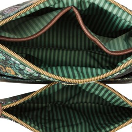 Pip Studio Cosmetic Bag Combi Tutti i Fiori Green 26x18x7.5cm/22x13x1cm
