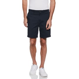 Original Penguin Mens Basic Chino Re Shorts, Dark Sapphire, 32 Slim UK