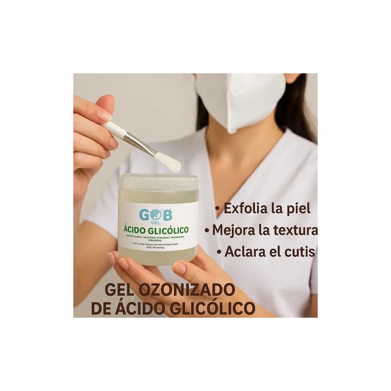 Gel De Ácido Glicólico Ozonizado - Go3b - 240 Ml