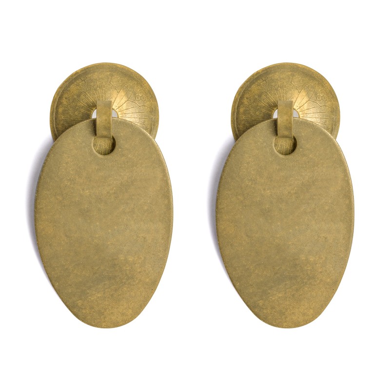 Hardware Philosophy "Golden Egg" Pulls 2.5 Inches - Set of