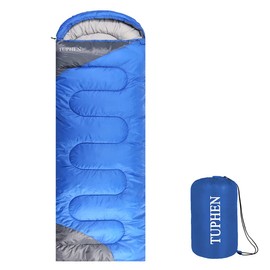 tuphen- Sleeping Bags for Adults Kids Boys Girls Backpacking Hiking Camping Microfiber Liner, Cold Warm Weather 4 Seasons Winter, Fall, Spring, Summer, Indoor Outdoor Use, Lightweight & Waterproof