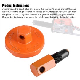 Piston Stopper Chainsaw, Piston Stopper Chainsaw Removal Tool for Clutch, Piston Stop, Clutch Flywheel, Parts Removal Tool for Clutch Flywheel Removal
