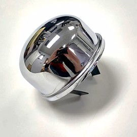Pirate Mfg Chrome Push-in Breather Oil Filer Cap Hot Rat Street Rod Muscle SBC 283 327 350