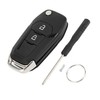 A ABSOPRO 2 Buttons Key Shell Case Keyless Entry Remote
