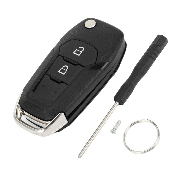 A ABSOPRO 2 Buttons Key Shell Case Keyless Entry Remote