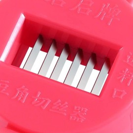 2 pcs Bean Slicer for Stringing Cutter,French Cut Green Beans String Bean Slicer, Vegetable Slicer Cutter Remover Peeler Bean Cutter