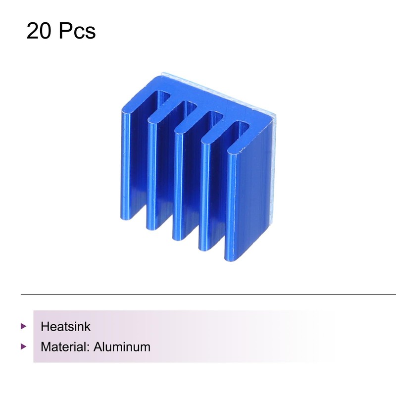 QUARKZMAN Pack of 20 9 x 9 x 5 mm