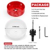 BEoffer 4-1/4 Inch/ 108mm Hole Saw with Dust Bowl Mess