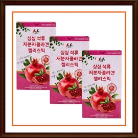 Detailed page [3 Boxes] Delicious Pomegranate Jelly Stick Low Molecular Fish Collagen Turkish Pomegranate Inner Beauty Jelly 90 packs total / [3박스] 맛있는 석류젤리스틱 저분자 피쉬 콜라겐 터키산 석류 이너뷰티젤리 총90포