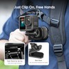 Backpack Strap Quick Clip Mount for Gopro Hero 13 12