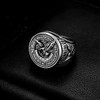 MayiaHey Flying Eagle Ring, Bald Eagle Ring for Men, Viking
