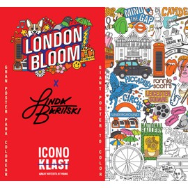"LONDON BLOOM" x Linda Baritski (aka Season of Victory): GREAT POSTER TO COLORING