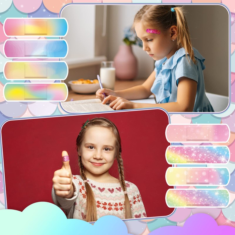 Panelee Panelee 120 Pcs Kids Bandages Bulk Cute Cartoon Flexible