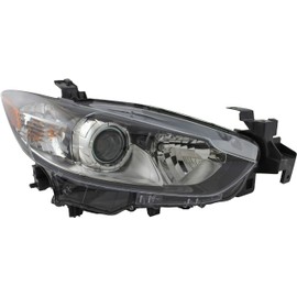 JP Auto Headlight Compatible With Mazda 6 2014 2015 2016 Passenger Right Side Headlamp