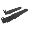 2pcs Bicycle Fenders PP Waterproof Rollable Bike Front Rear Mudguard