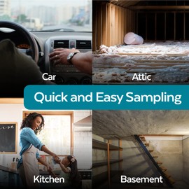 ImmunoLytics DIY Mold Test Kit for Home - Easy to Use Professional Mold Testing Kit - Individual Room Screening Package - Includes Lab Analysis (5 Rooms/Plates)