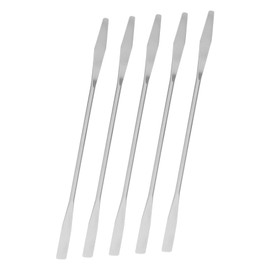 BESPORTBLE 5pcs Cosmetic Mixing Rods Stainless Steel Makeup Spatula Long Handle Palette Stick for Nail Art Face Makeup