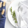 Argon Tableware Economy Stainless Steel Dessert Spoons - 19cm -