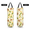 Voxugoniy Plastic Bag Holder, Monkeys 2Pcs Plastic Bag Organizer, Storage