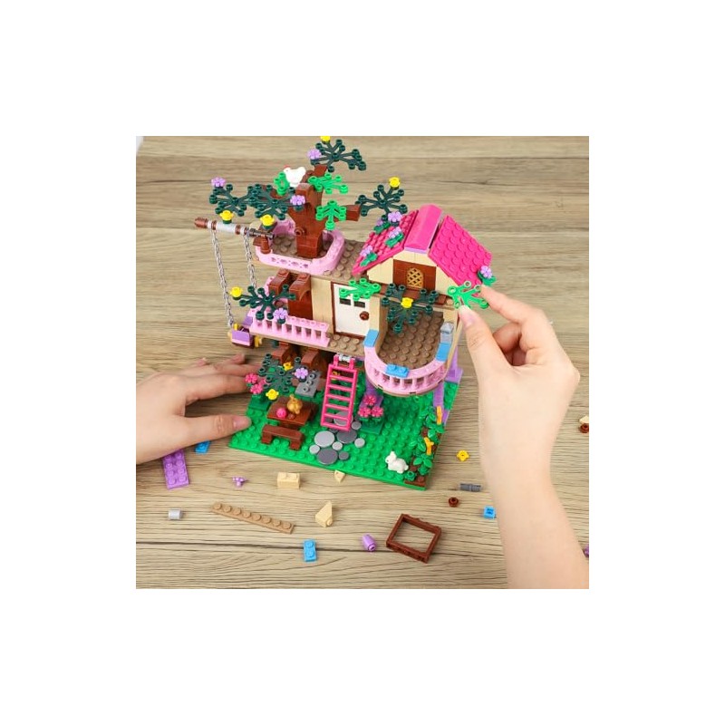 HSANHE Juego de construcción de casa de árbols (7652)
