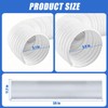 SUREPHON Portable AC Hose Insulation Sleeve, 3-Layer Waterproof Exhaust Duct