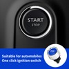 coppialu 1 Pcs Engine Start Ignition Switch, 1.8" X 1.25"