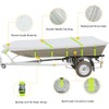 Jon Boat Cover Fit Alumacraft Jon 1648, 900D Marine Grade