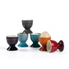 UNICASA Ceramic Egg Cups, Porcelain Colorful Egg Cup Set of
