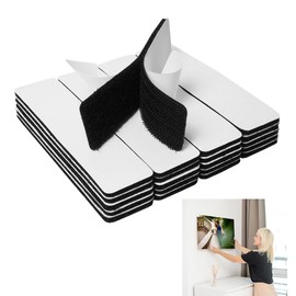 Rukinovi 20Pcs Double Sided Sticky Pads,Double Sided Tape Heavy duty Picture Hanging Wall Mounting Tape for Home and Office Use,1x4Inch Picture Hanging Strip for Walls,Floor etc Sticky Pads