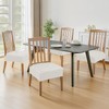 WUSOUPU Waterproof Dining Chair Seat Covers Leather Kitchen Seat Covers,