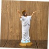 Tofficu Easter Jesus Adornment Statue of Jesus Rebirth Holy Child