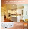 CLOUDY BAY [6 Pack] 3 Inch 5CCT LED Recessed Down