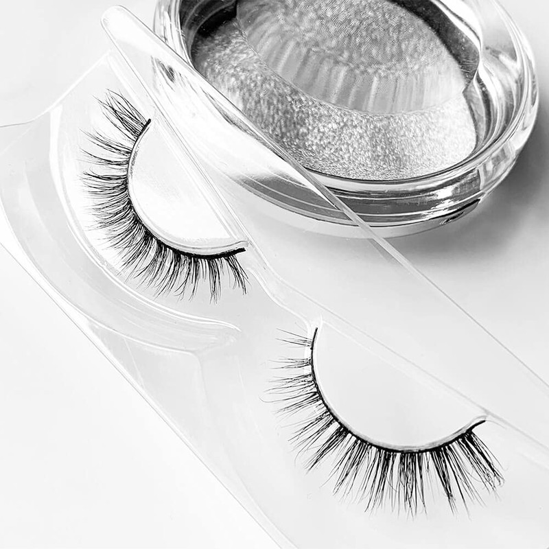 Musegetes False Eyelashes 3D Mink Lashes Ultra Lightweight Soft Handmade