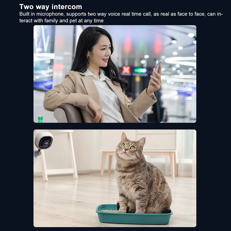 A3 Wireless Security Camera, 1080P HD WiFi Surveillance Camera, Night