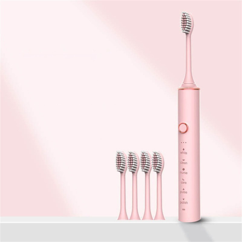 Electric Toothbrush Soft Bristle USB Charging Highly Efficient Sonic Electric