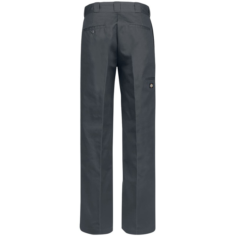 Loose Fit Double Knee Work Pants. Charcoal, 32 34